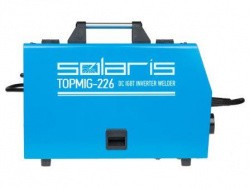 Полуавтомат Cварочный Solaris TOPMIG-226 (MIG/FLUX) с горелкой 3 м