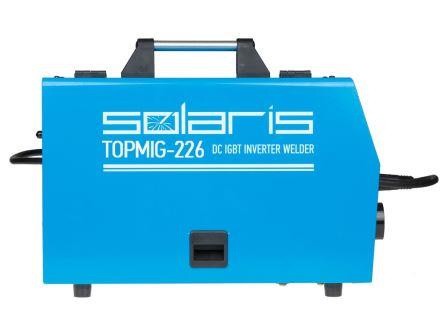 Полуавтомат Сварочный Solaris TOPMIG-226 (MIG/FLUX) с горелкой 5 м