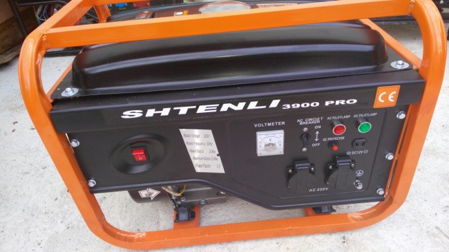 Бензогенератор Shtenli PRO 3900 (3.3 кВт)